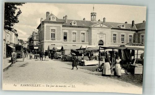 Rambouillet Marktszene