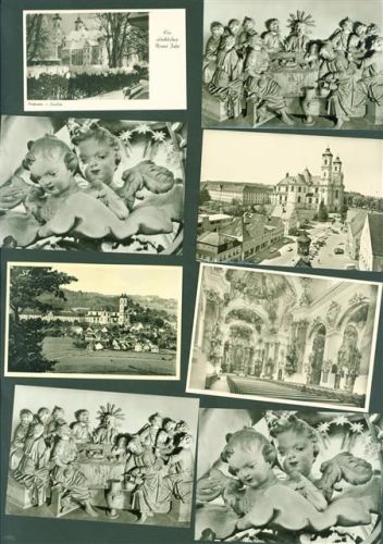 Ottobeuren Lot mit 20 AK Wallfahrtskirche Original aus dem Archiv des Metzverlages