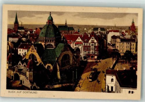 Dortmund Synagoge Strassenbahn