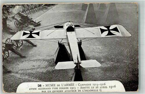Musee de Armee Campagne 1914-1916 Fokker