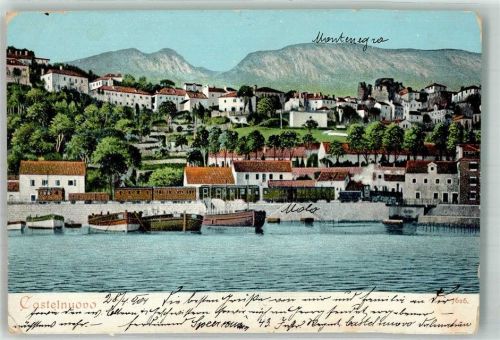 Castelnuovo 1904 Hafen