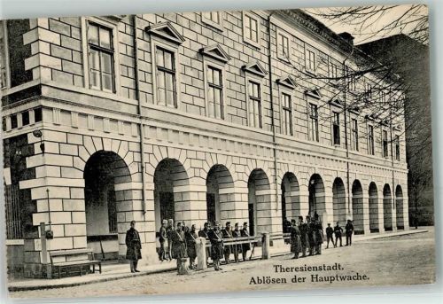 Terezin 1915 Ablösen der Hauptwache