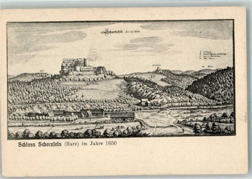 Scharzfeld Schloss anno 1650