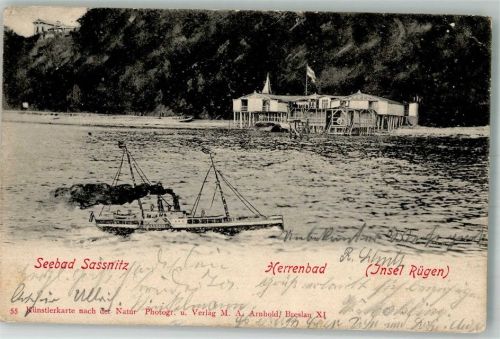 Sassnitz 1901 Herrenbad
