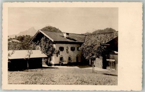 Berchtesgaden Salzberg Bauernhaus Ort handschriftlich