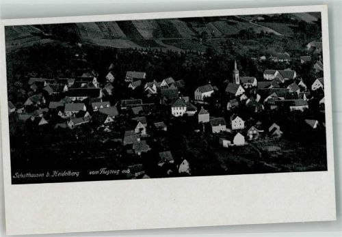 Schatthausen 1940 Fliegeraufnahme