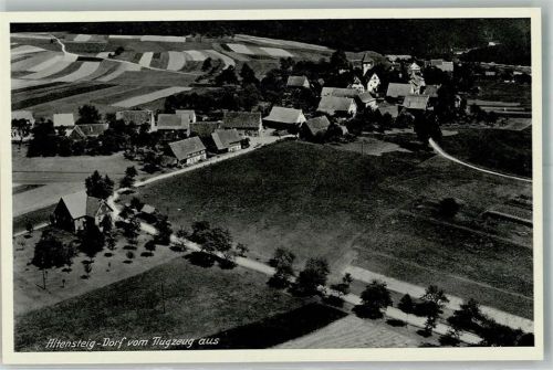Altensteig Fliegeraufnahme Freigeg. R.L.M.