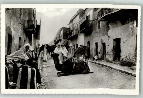 Bou-Saada Tracht Kamel Gasse Rue Rouville