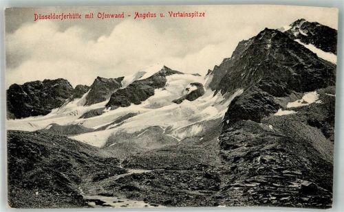 Düsseldorfer Hütte Hüttenstempel Ofenwand Anelus Vertainspitz