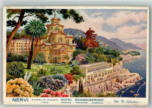 Genova Hotel Schweizerhof Nervi