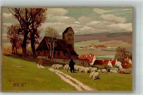 1915 Meissner u. Buch Serie 1462 Frühlingserwachen Schafhirte