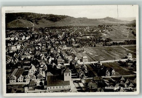 Fellbach Fliegeraufnahme