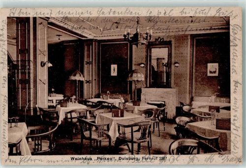 Duisburg Gasthaus Weinhaus Perkeo Gastraum