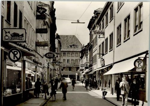 Landau Gerberstraße Werbung Nordsee 4711