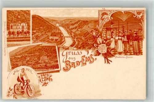Bad Ems 1899 All Heil Griechische Kirche