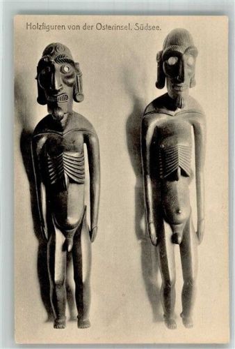 Holzfiguren der Osterinseln Ausstellung München
