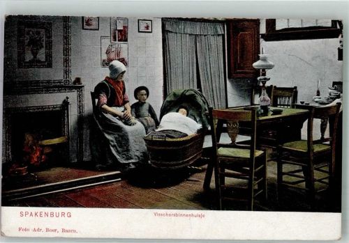 Bunschoten-Spakenburg Tracht Visscherbinnenhuisje