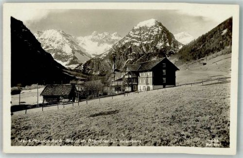 Brand 1931 Hotel Pension Beck