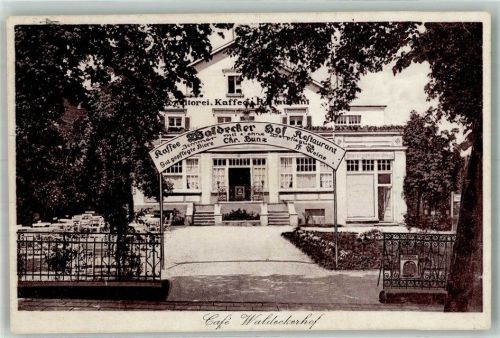 Bad Wildungen Gasthaus Cafe Waldeckerhof