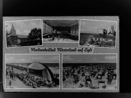 Westerland Mehrfachbildkarte