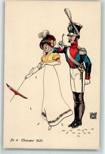 Bern Berne Landesausstellung Bern 1914 Nr. 4 Chasseur 1820 Gewerbeausstellung Künstlerkarte