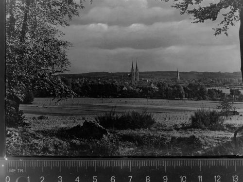 Billerbeck Blick zur Ludgerusdom u. Johanniskirche