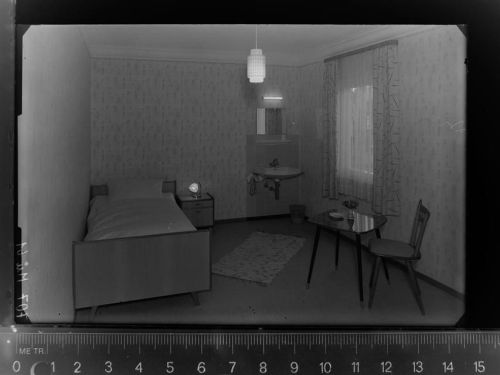 89150 W7903 Laichingen GLASNEGATIV Hotel Rad