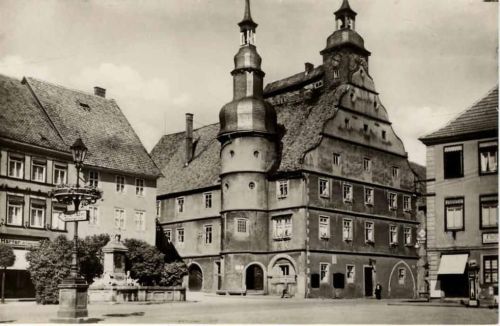 1960 Hildburghausen, Rathaus,Straub & Fischer AKU1