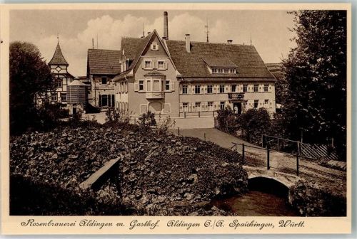 Aldingen Gasthaus Rosenbrauerei