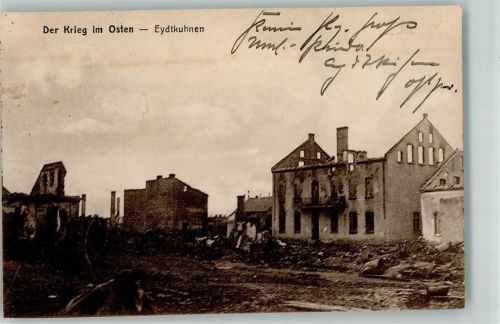 Eydtkuhnen 1917 Krieg im Osten