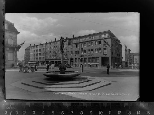 Pirmasens Johannisbrunnen in der Schloss-Strasse