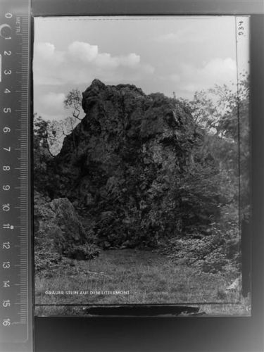 Hargarten Grauer Stein auf dem Littermont