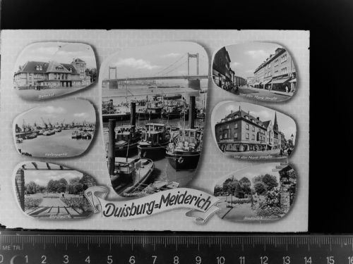 Duisburg Meiderich, Mehrfachbildkarte