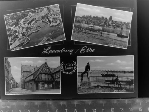 Lauenburg Mehrfachbildkarte