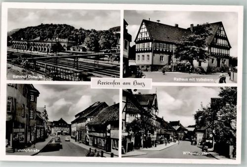 Kreiensen Bahnhof Rathaus Volksbank Wilhelmstraße VW Käfer Oldtimer