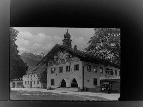 Bad Wiessee Rathaus m. Hirschberg