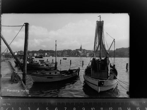 Flensburg Hafen Boote