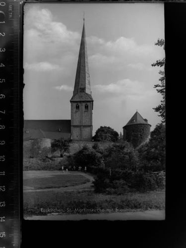 Euskirchen St. Martinkirche m. Stadtmauer