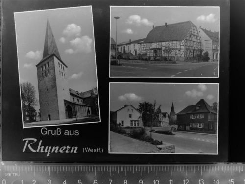 Rhynern Mehrfachbildkarte