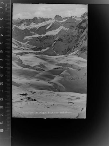 Oberstdorf Blick vom Nebelhorn