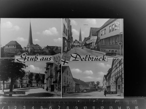 Delbrück Mehrfachbildkarte