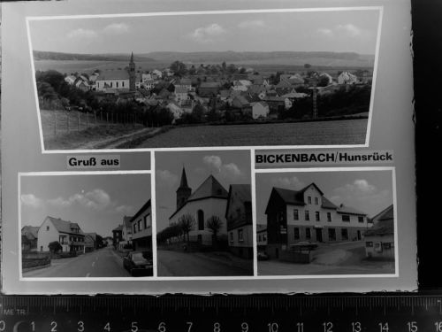 Bickenbach Mehrfachbildkarte
