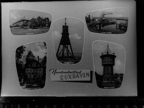 Cuxhaven Mehrfachbildkarte