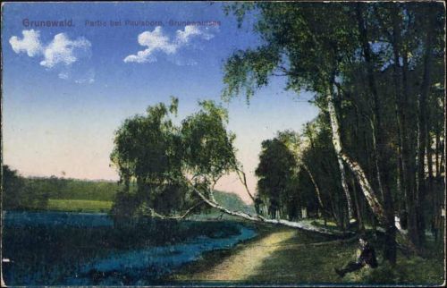 Grunewald um 1910/20 Berlin, Grunewald,Max OBrien AKU1