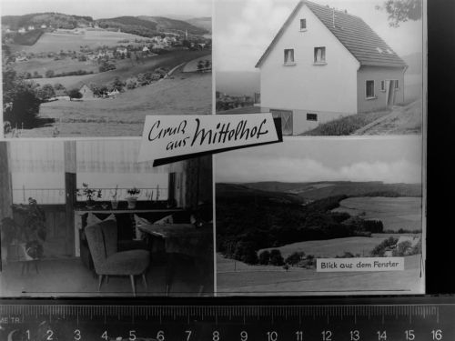 Mittelhof Mehrfachbildkarte