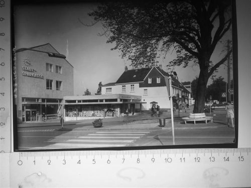 42781 W5657 Haan , Rheinl SW-Dia (Kunststoff) KEINE AK Stadtsparkasse