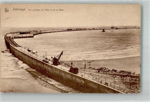 Zeebrugge 1930 Mole et de la Rade