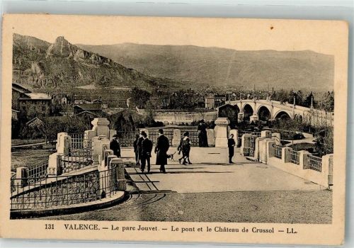 Valence 1935 Le parc Jouvet