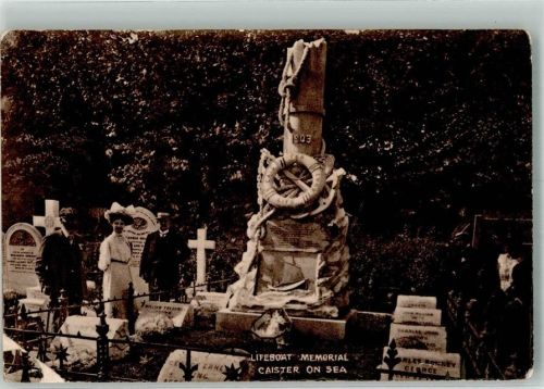 Norfolk 1914 Denkmal Lifeboat Memorial Caister-on-Sea