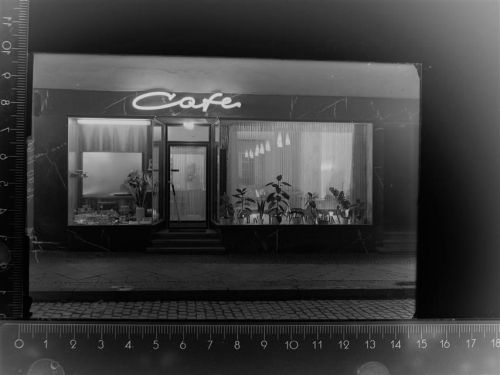 58300 W5802 Wetter (Ruhr) GLASNEGATIV Café Keim